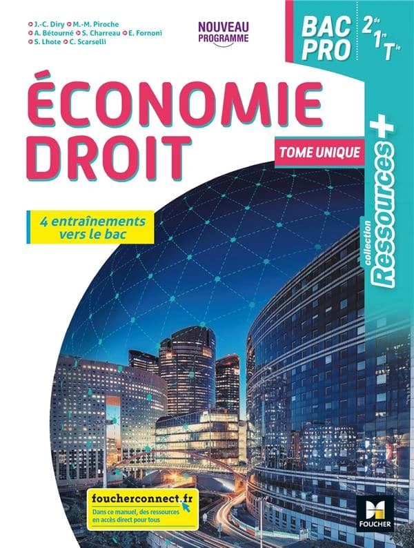 Economie droit : 2de 1re Tle Bac Pro