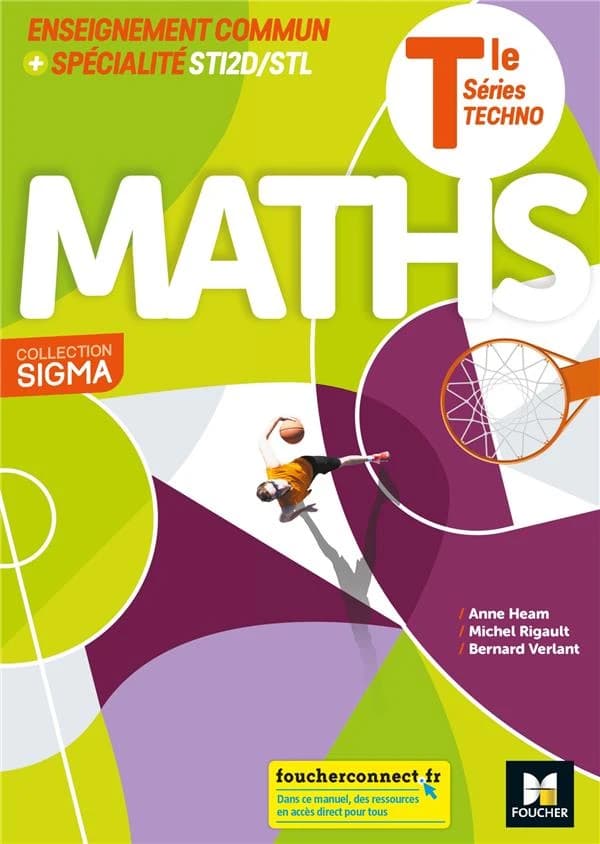 Maths, TLE séries techno : enseignement commun + spécialité STI2D-STL
