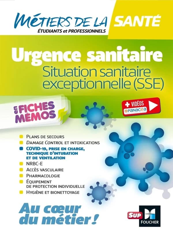 Urgence sanitaire : situation sanitaire exceptionnelle, SSE : en fiches mémos...