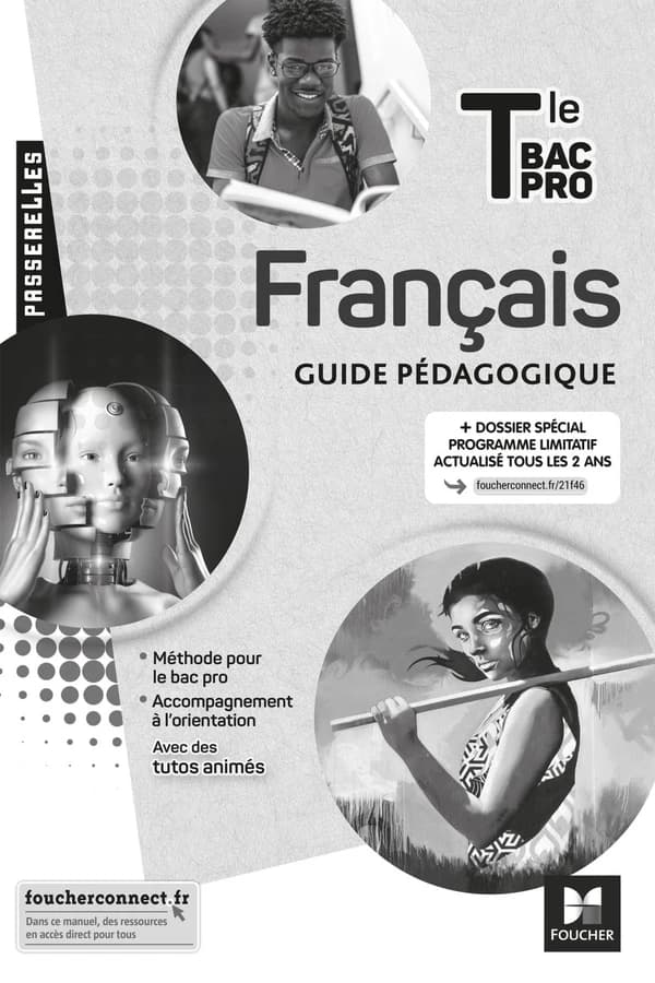 Passerelles : français ; terminale bac pro ; guide pédagogique (édition 2021)