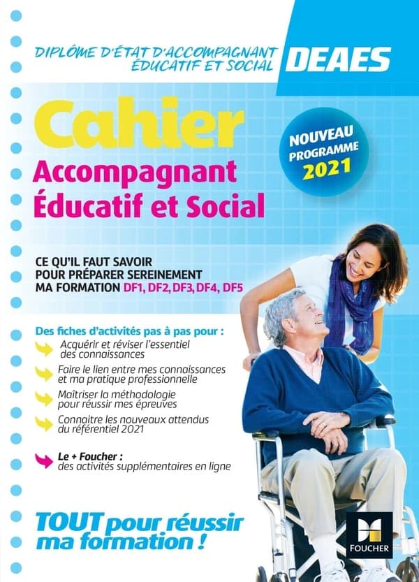 Cahier DEAES : formation Accompagnement éducatif et social : nouveau programme