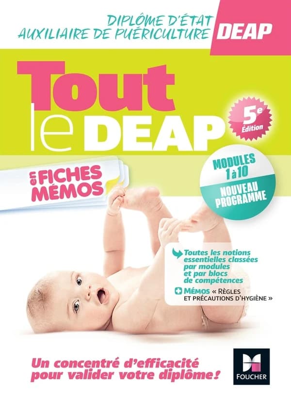 Tout le DEAP : en fiches mémos : modules 1 à 10 : nouveau programme... (5e éd.) [sous la direction de Kamel Abbadi]