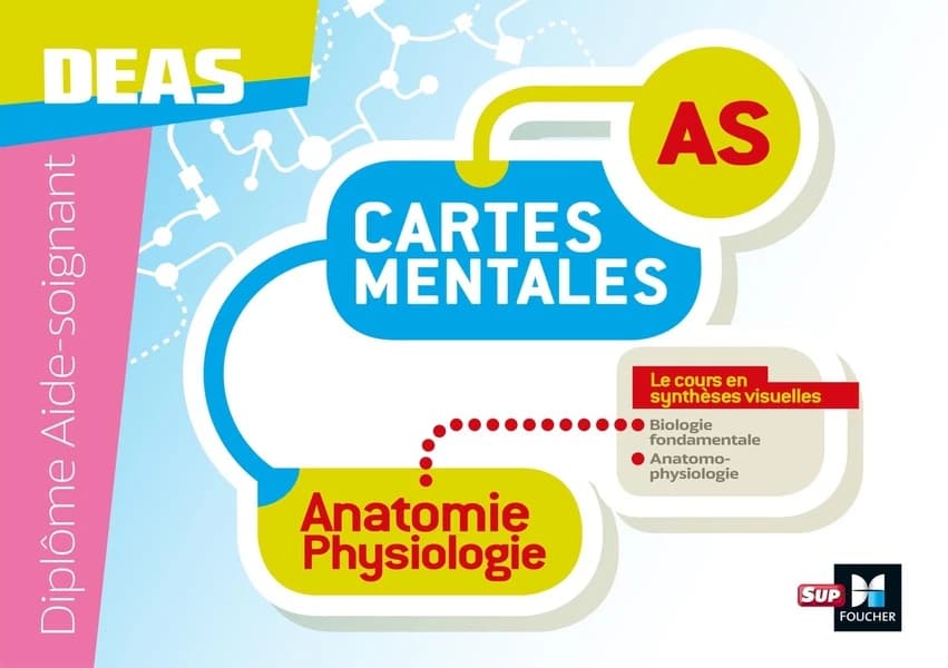 Cartes mentales AS : anatomie, physiologie : DEAS