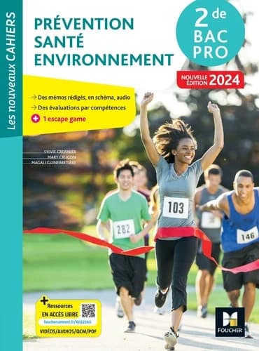 Prévention, santé, environnement, 2de bac pro : 2024