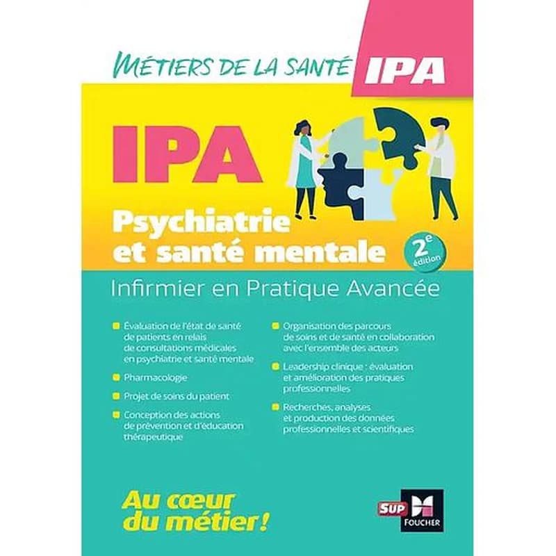 Infirmier en pratique avancée : mention psychiatrie et santé mentale (2e éd.) Anne Chassagnoux,... Orianne Corbelli,... Sébastien Couarraze,... [et al.] ; sous la direction d'Anne Chassagnoux et de Pierre-Yves Gaye