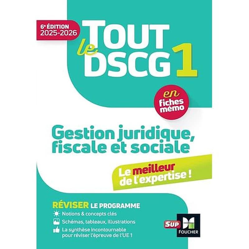 Gestion juridique, fiscale et sociale (6 éd., 2025-2026) sous la direction d'Alain Burlaud ; [avec les contributions de] Cédric Devaux,... Jean-Yves Jomard,... Lila Maata-Devaux,... [et al.]