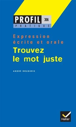 Trouvez Le MOT Juste