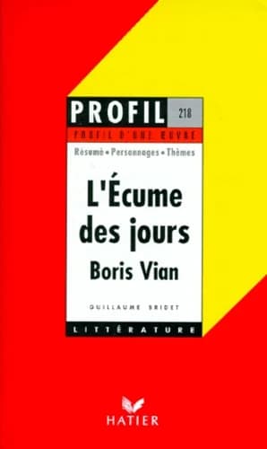 "L'écume des jours", Boris Vian, 1947 : résumé, personnages, thèmes