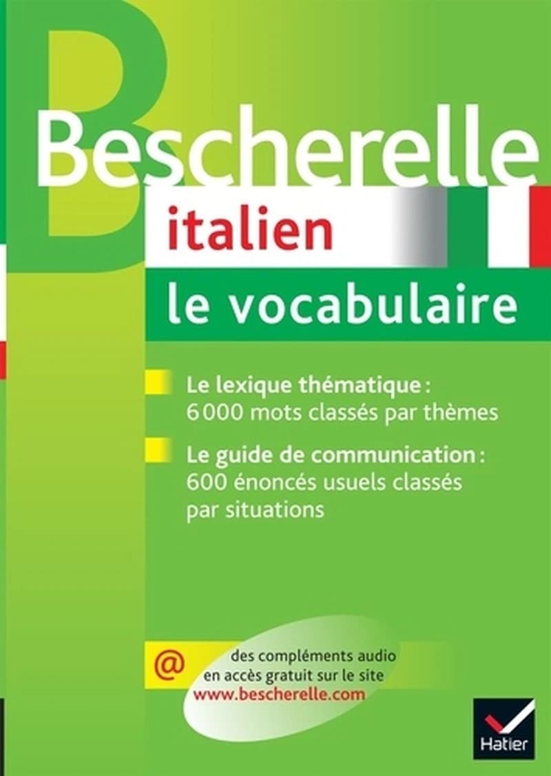 Italien, le vocabulaire
