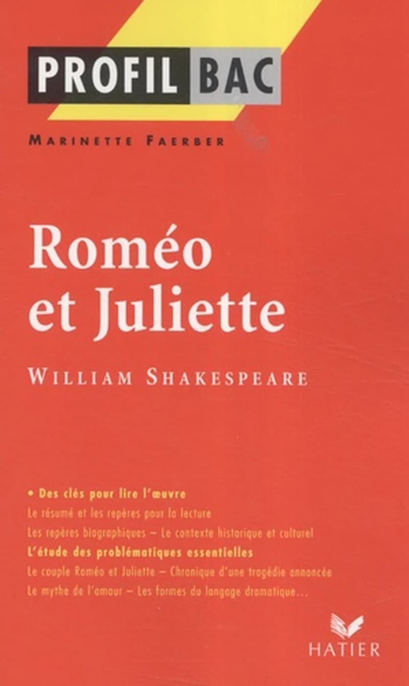 "Roméo et Juliette", 1595-1596, William Shakespeare