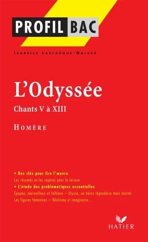 "L'Odyssée", chants V à XIII, Homère