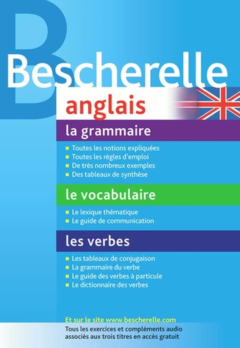 Pack Bescherelle anglais en 3 volumes  - La grammaire, le vocabulaire, les verbes