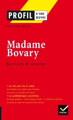 "Madame Bovary", 1857, Gustave Flaubert