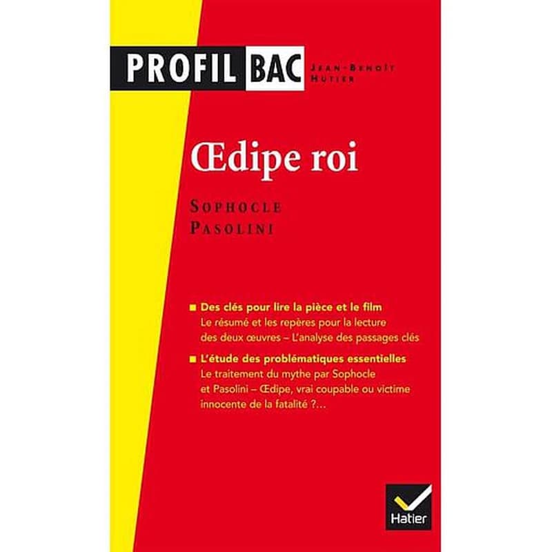 "Oedipe roi", Sophocle, entre 430 et 420 av. J.-C., Pier Paolo Pasolini, 1967
