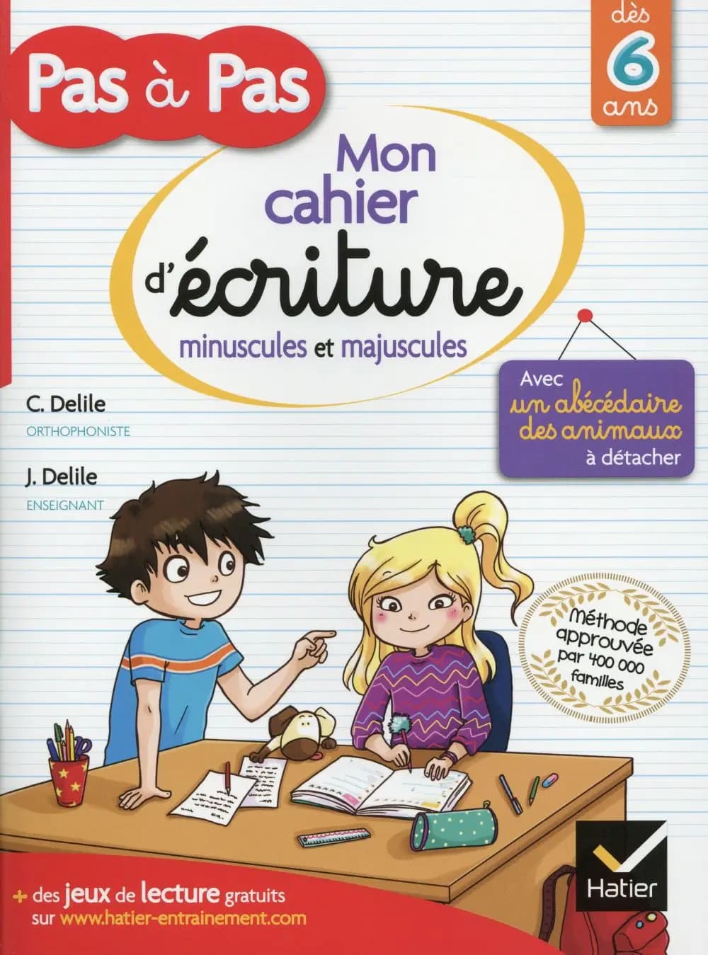 Mon cahier d'écriture minuscules et majuscules