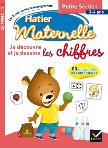 Je découvre et je dessine les chiffres. Petite Section 3-4 ans Edition 2016