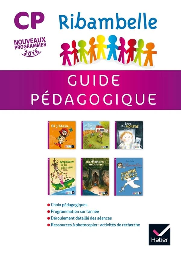 Ribambelle : CP ; série Violette ; guide pédagogique (édition 2016)
