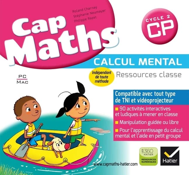 Cap maths : cycle 2, CP : nouveaux programmes 2016