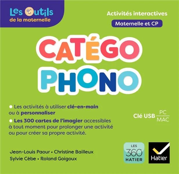 Catégo phono : maternelle et CP