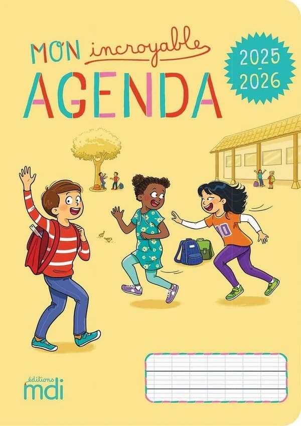 Mon incroyable agenda (édition 2025