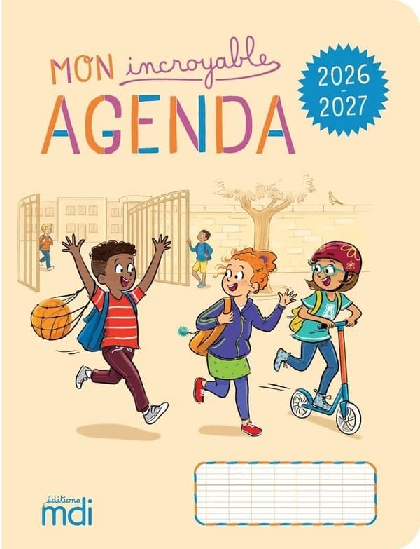 Mon incroyable agenda (édition 2026