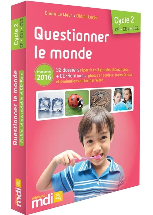 Questionner le monde : cycle 2, CP-CE1-CE2 : programme 2016
