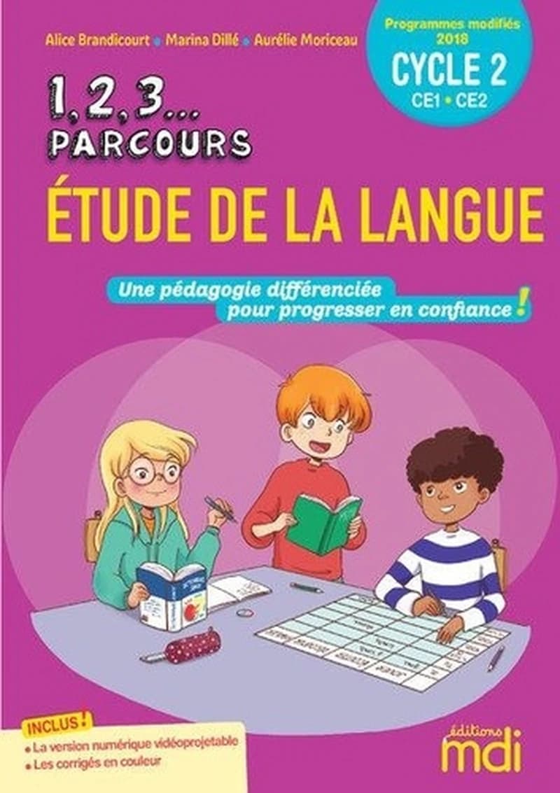 étude de la langue ; CE1, CE2 (édition 2020)