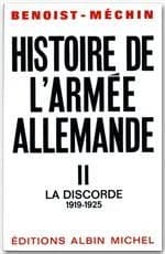 Histoire de l'armée allemande, tome 2  : La Discorde (1919-1925)