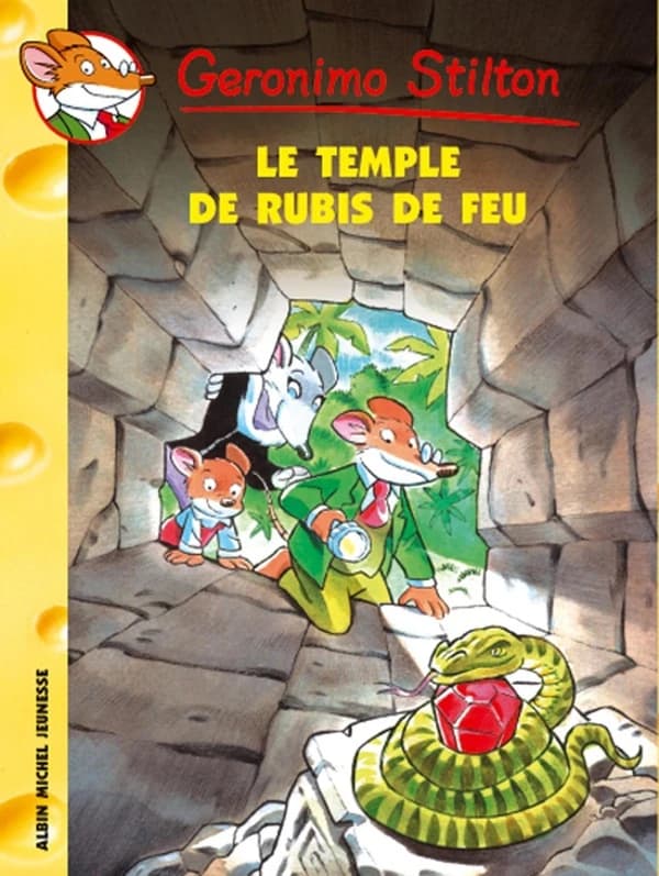 Geronimo Stilton. 25, Le temple du rubis de feu