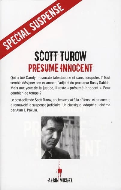 Présumé innocent : roman