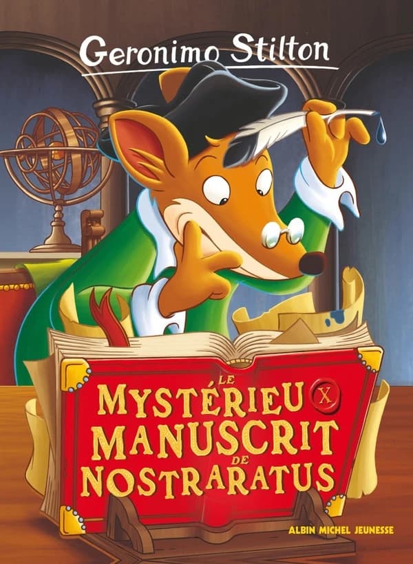 Geronimo Stilton Tome 4 : le mysterieux manuscrit de Nostraratus