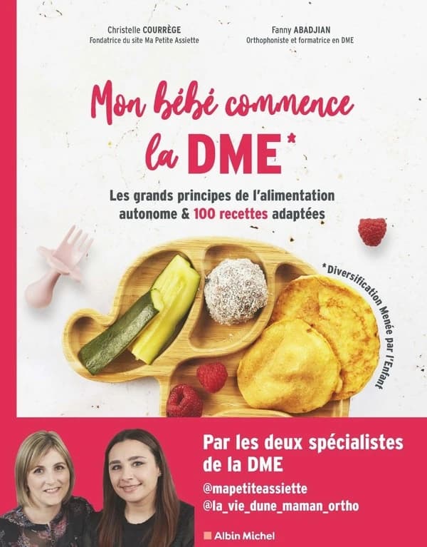 Mon bébé commence la DME : les grands principes de l'alimentation autonome & 100 recettes adaptées