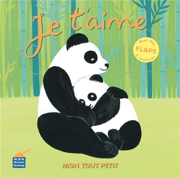 Je t'aime : avec des flaps à soulever