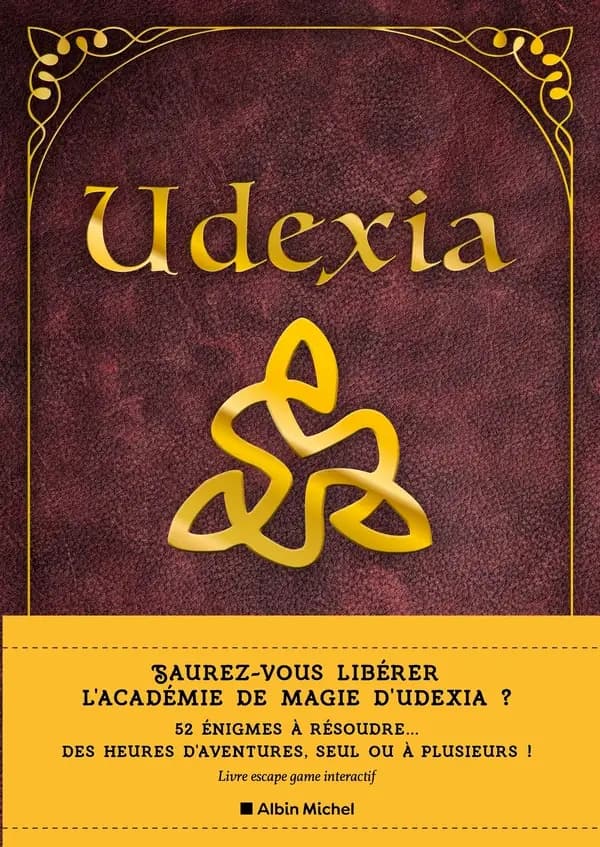 Udexia : livre escape game interactif