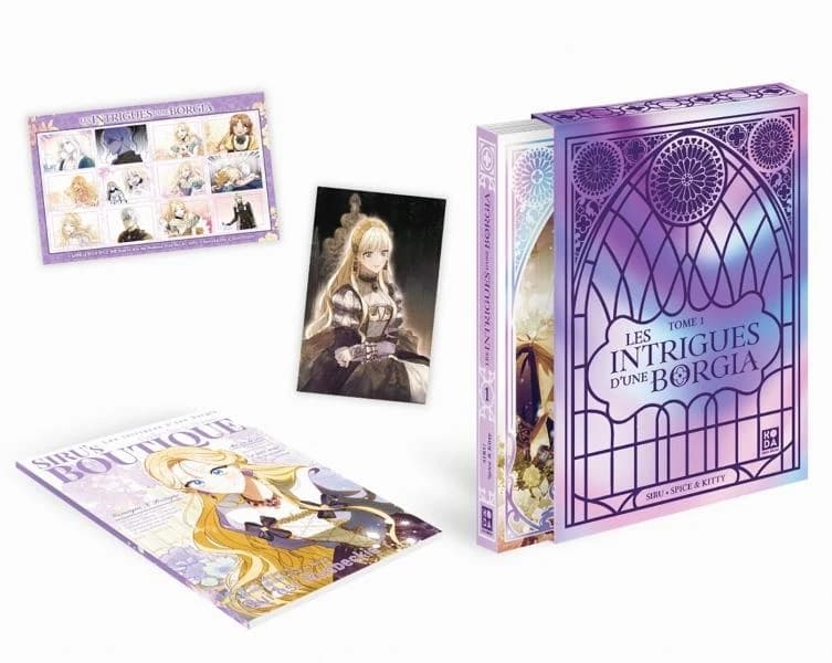 Les intrigues d'une Borgia. Tome 1 (Éd. collector) Siru, Spice & Kitty