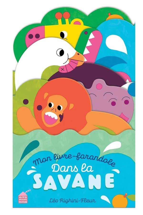 Mon livre farandole : dans la savane