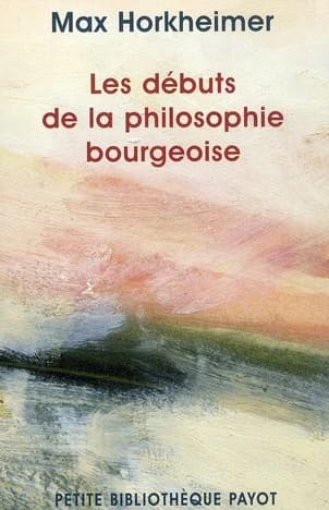 Les débuts de la philosophie bourgeoise de l'histoire ; suivi de Hegel et le problème de la métaphysique