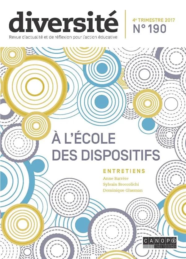 DIVERSITE n.190 : à l'école des dispositifs