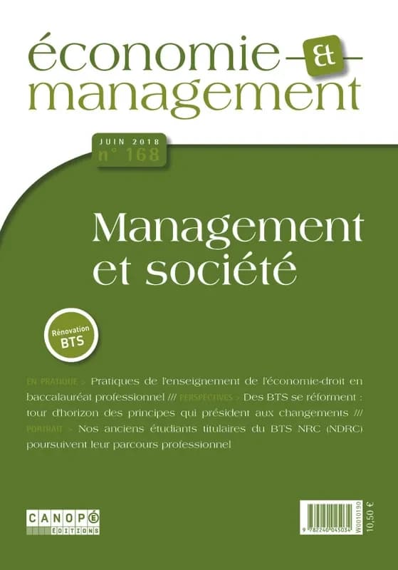 Economie et management