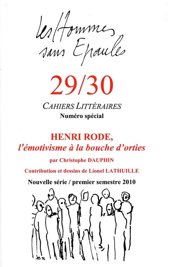 HENRI RODE OU L'EMOTIVISME A LA BOUCHE D'ORTIES