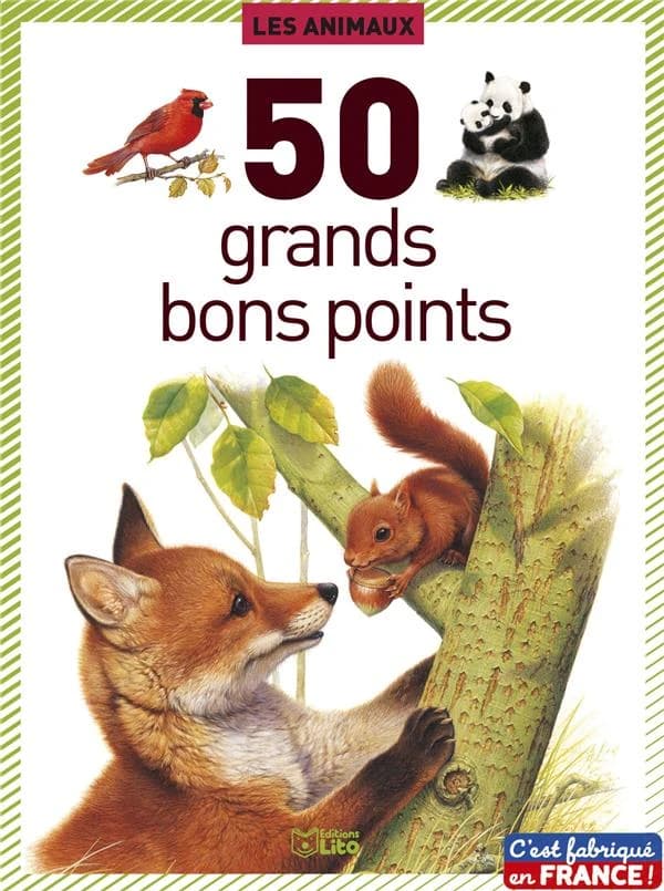50 grands bons points : Les animaux : [Bon point]