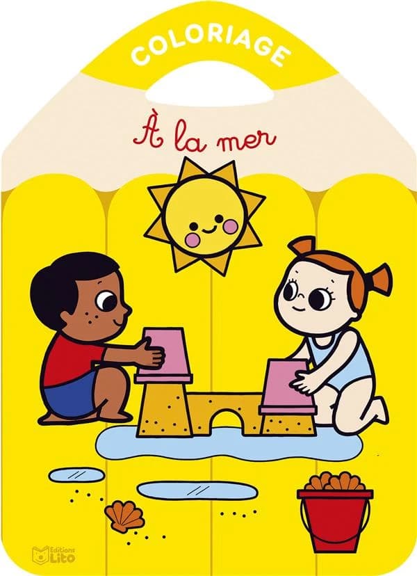 Coloriage : à la mer : [Album à colorier]