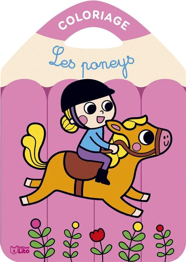 Coloriage : les poneys : [Album à colorier]