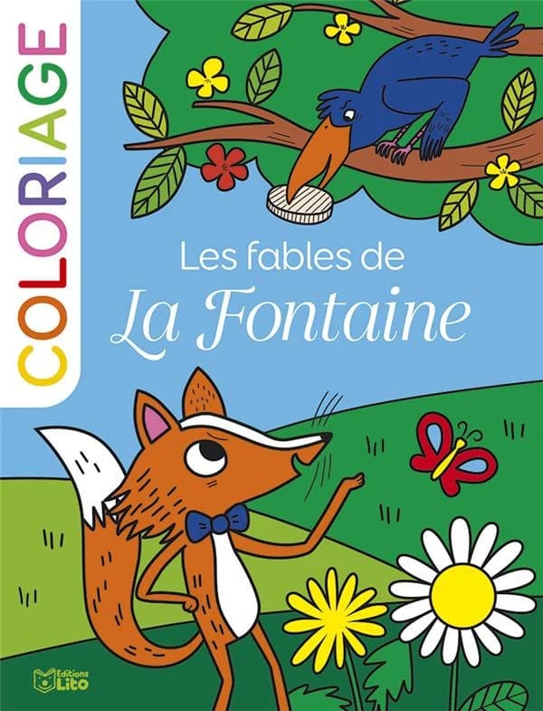 Les Fables de La Fontaine : coloriage : [Album à colorier]