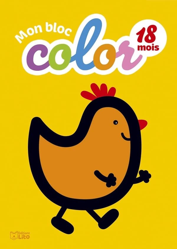 Mon bloc color : La poule