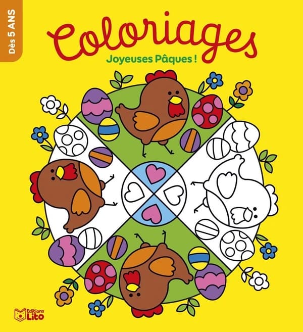 Coloriages : la mer : dès 5 ans : [Album à colorier]