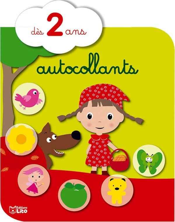 Autocollants chaperon rouge