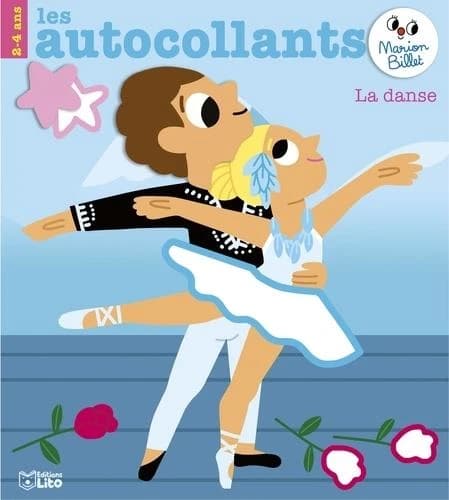 La danse : les autocollants Marion Billet : [Album à colorier]