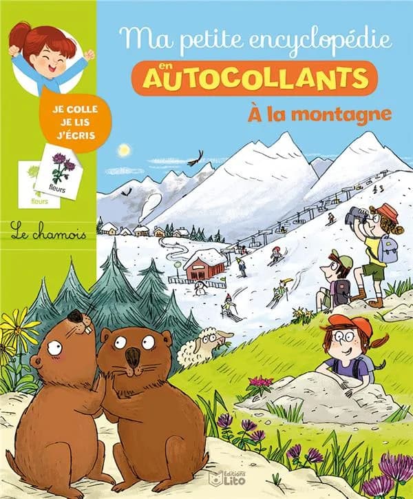 Ma petite encyclopédie en autocollants : la montage : Je colle, je lis, j'écris : [Autocollant]