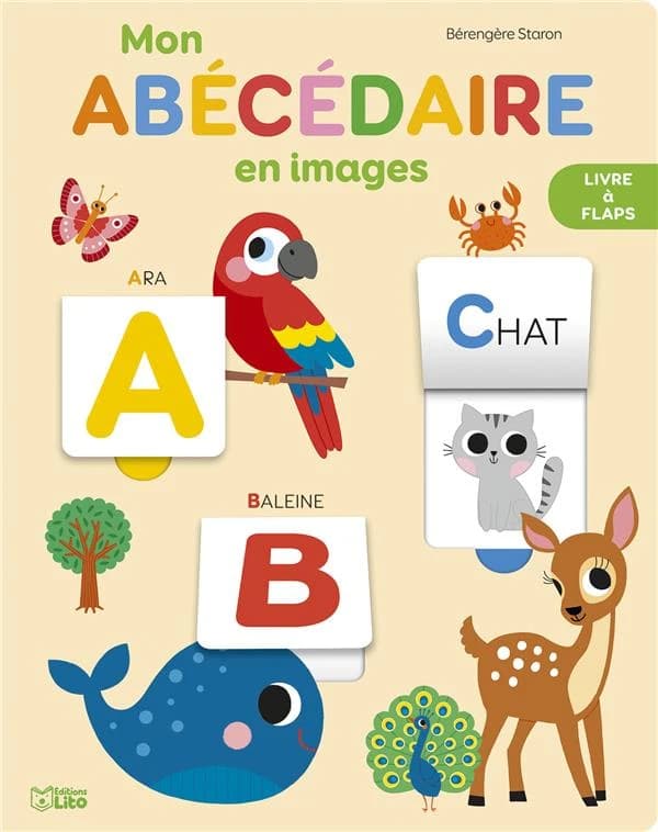 Mon abécédaire en images : livre à flaps